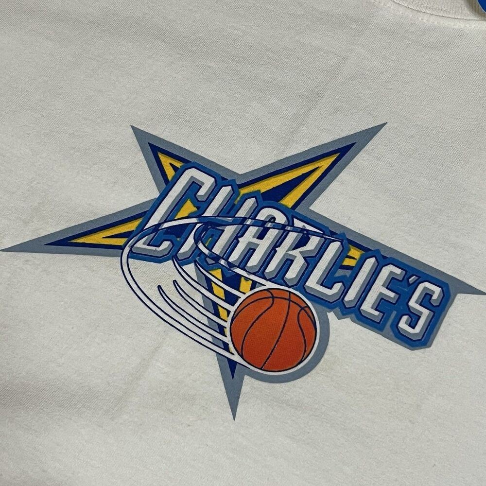 Vintage Carlos Charlies Basketball Shirt Sz XXL Aruba Party Bar Beach Beer NWT - Picture 3 of 11